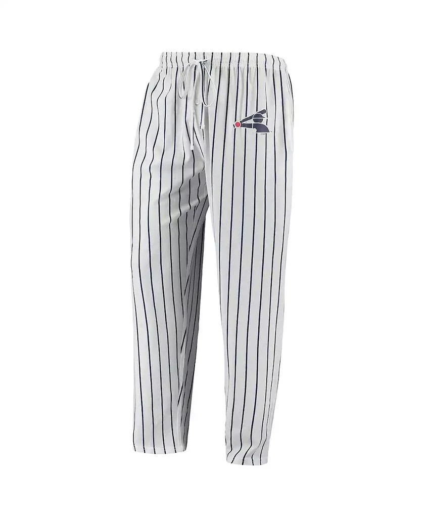 商品Concepts Sport|Men's White, Navy Chicago White Sox Logo Vigor Pinstripe Pants,价格¥338,第3张图片详细描述