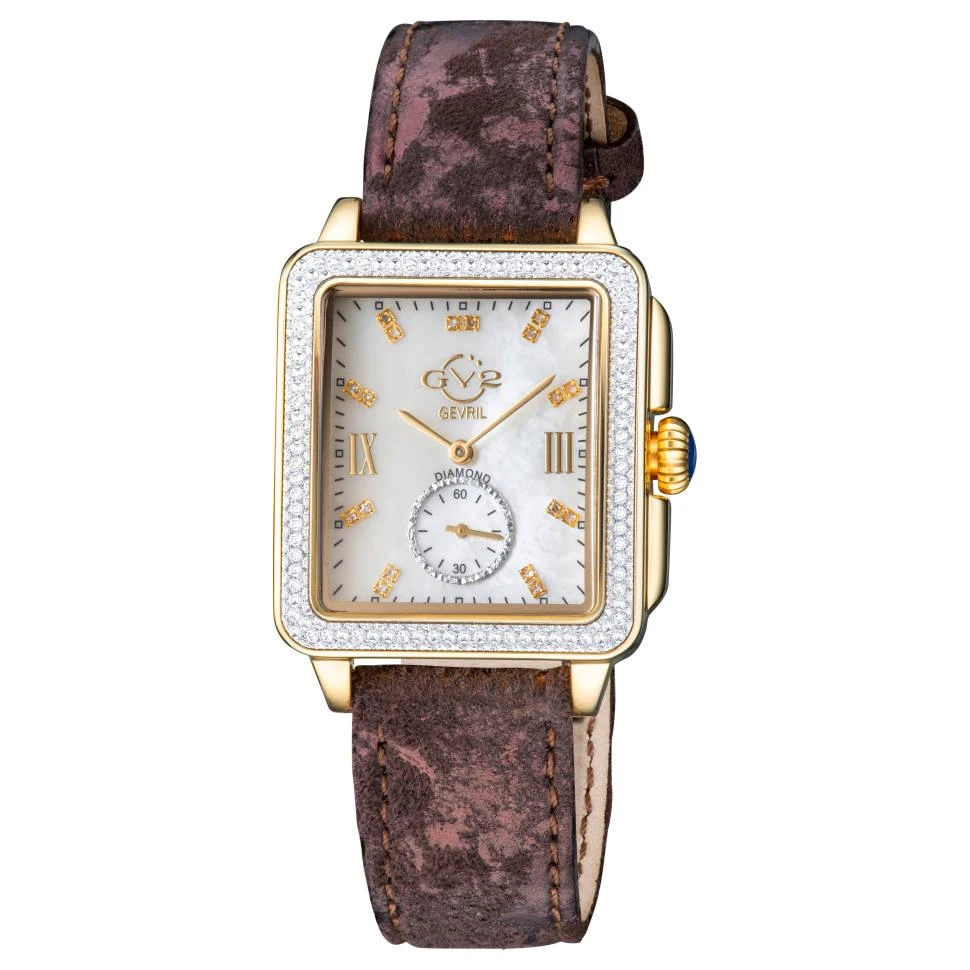 商品Gevril|GV2 by Gevril Bari Diamond Women's Watch,价格¥2088,第1张图片