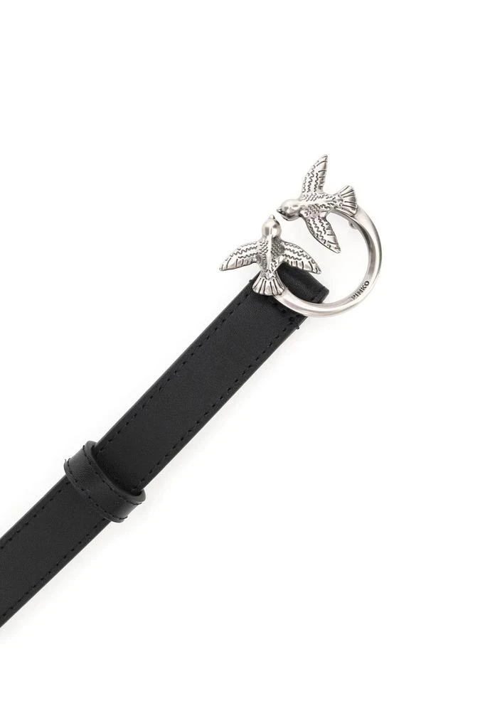 商品PINKO|Pinko love birds leather thin belt,价格¥560,第3张图片详细描述