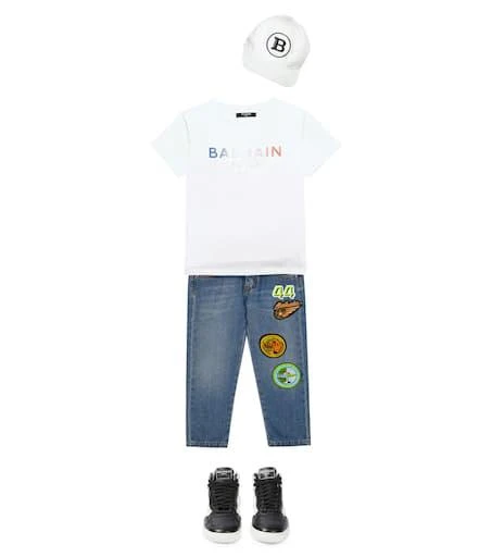 商品Balmain|Logo棉质T恤,价格¥973,第2张图片详细描述