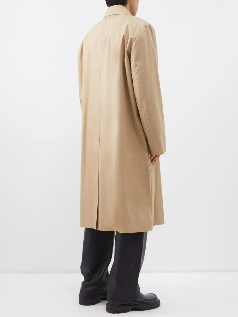 商品MM6|Oversized cotton trench coat,价格¥6204,第5张图片详细描述