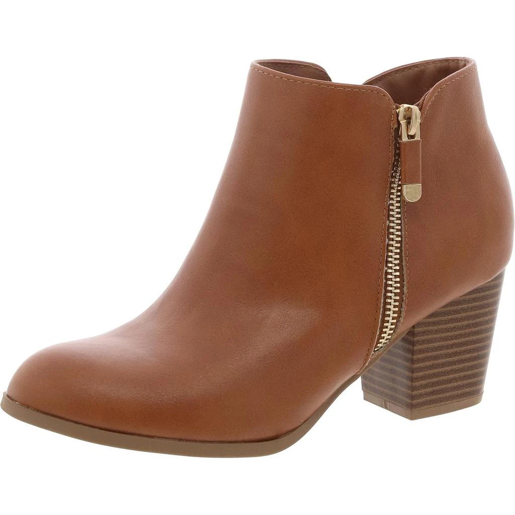 商品Style & Co|Style & Co. Womens Masrinaa Double Zipper Ankle Booties,价格¥69,第5张图片详细描述