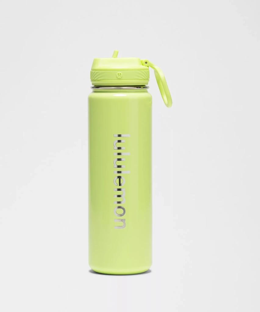 商品Lululemon|Back to Life Sport Bottle 24oz Straw Lid *Shine,价格¥221,第1张图片