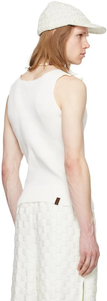 商品Isa Boulder|SSENSE Exclusive White Float Tank Top,价格¥737,第3张图片详细描述