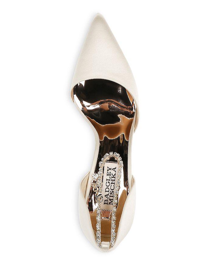 Women's Tierra Crystal Ankle Chain d'Orsay Pumps商品第3张图片规格展示