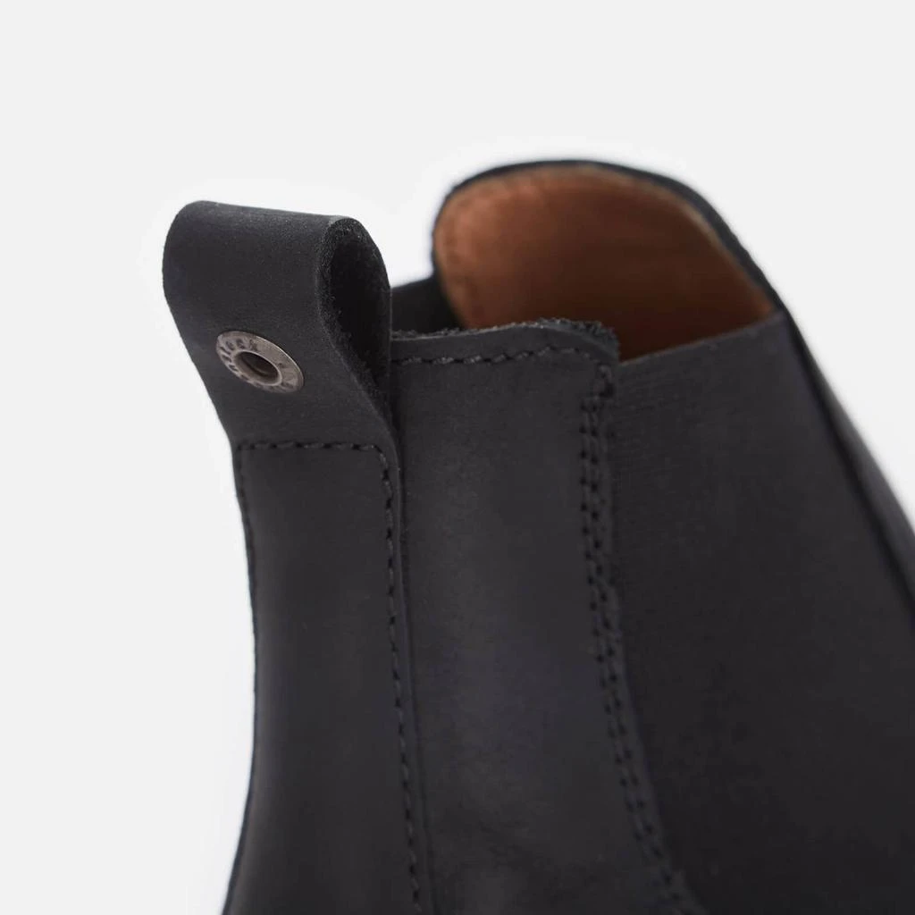 商品Birkenstock|BIRKENSTOCK WOMEN'S STALON NUBUCK CHELSEA BOOTS - BLACK,价格¥1475,第4张图片详细描述