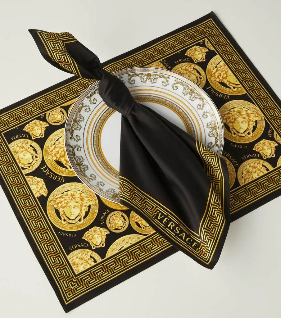 商品Versace Home|Medusa Amplified set of 2 napkins and placemats,价格¥3169,第3张图片详细描述