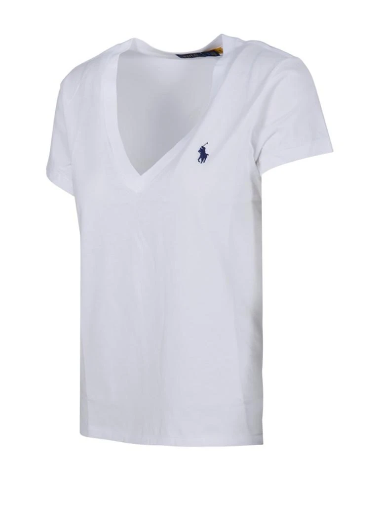 商品Ralph Lauren|Polo Ralph Lauren Pony Embroidered V-Neck T-Shirt,价格¥558,第3张图片详细描述