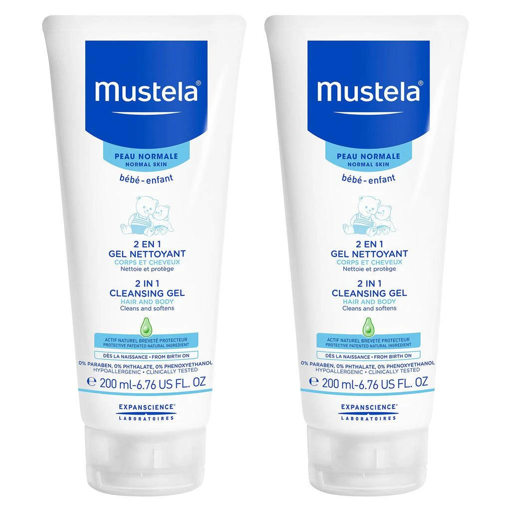 商品Mustela|温和清洁凝胶2支装,价格¥164,第1张图片