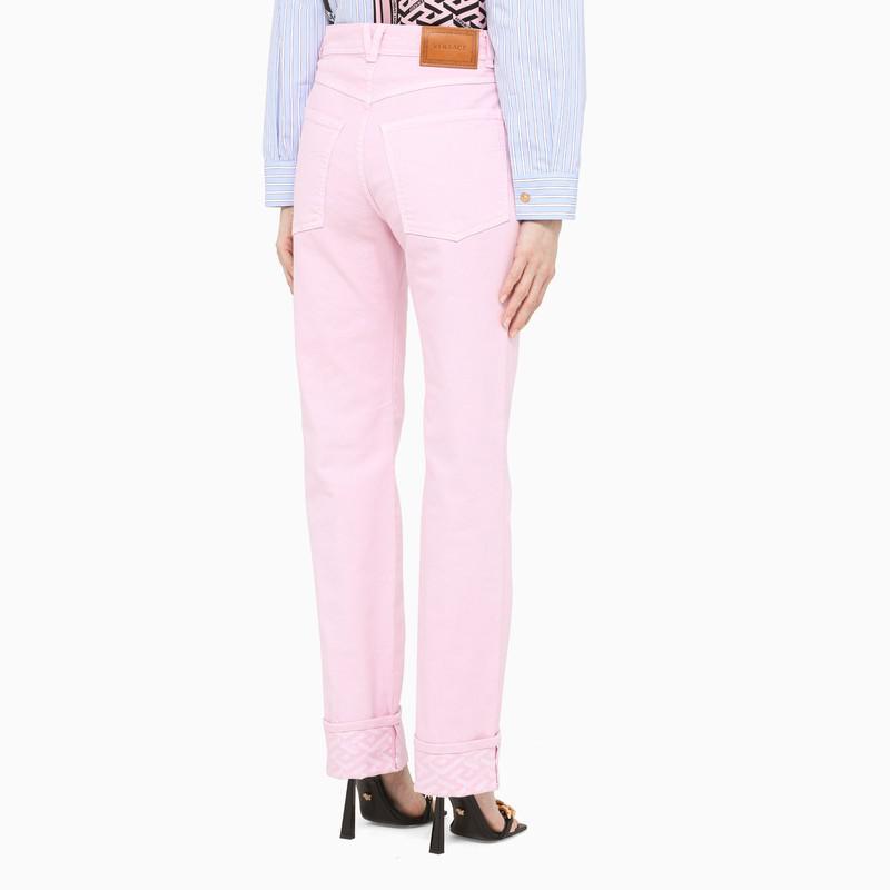 Pink regular jeans商品第4张图片规格展示