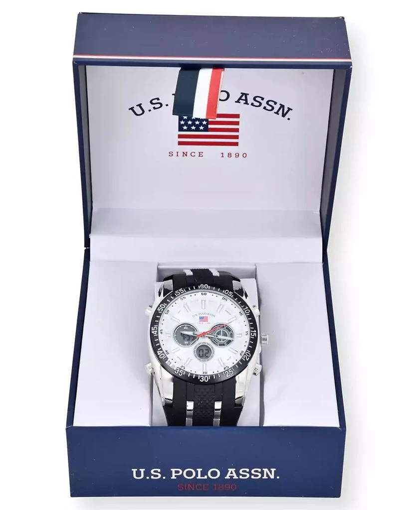 商品U.S. POLO ASSN.|U.S. Polo Association Men's Silver Strap Watch,价格¥449,第3张图片详细描述