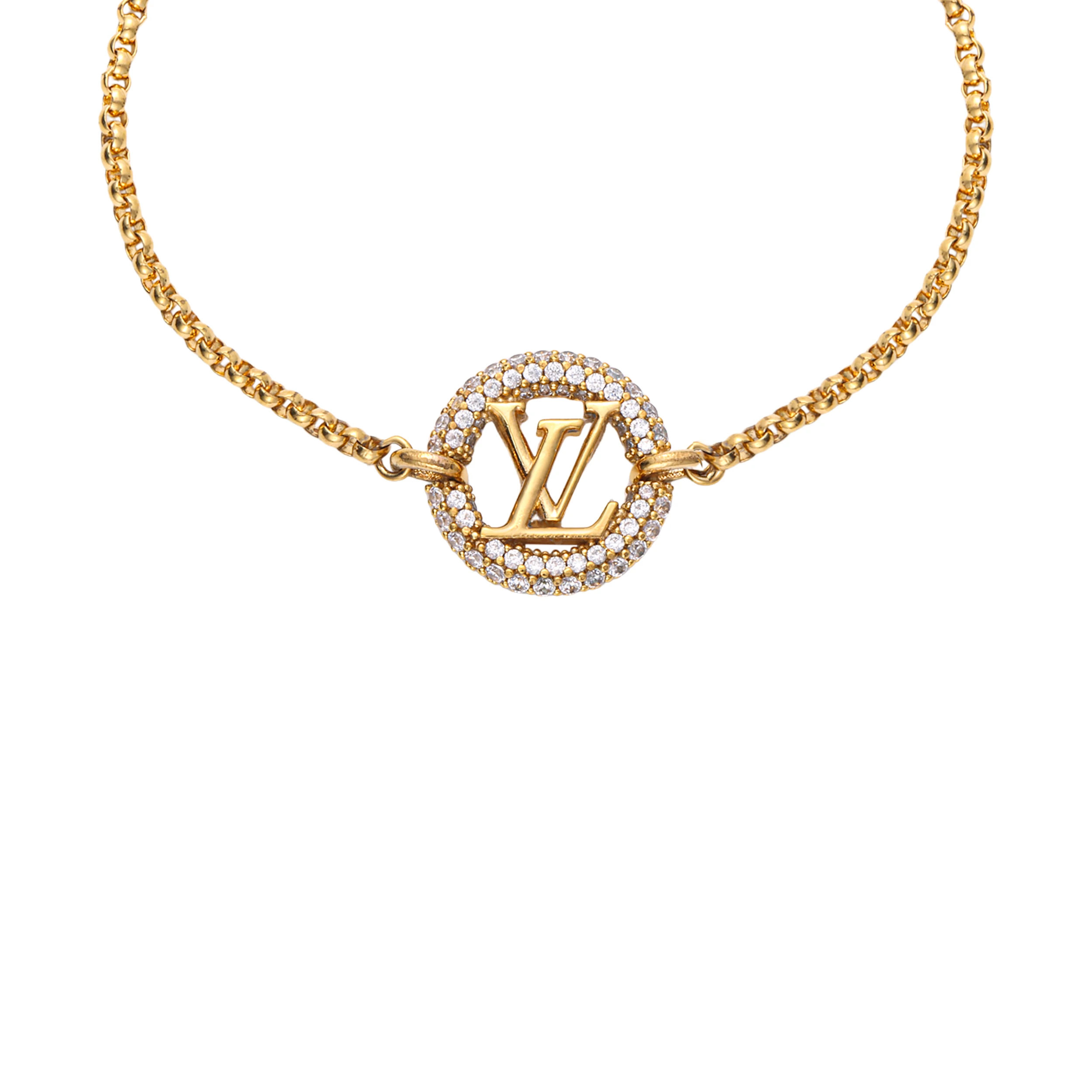 商品[国内直发] Louis Vuitton|LV Circle 标识 金属 手链 女款,价格¥3663,第6张图片详细描述