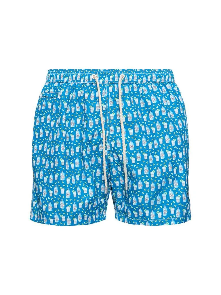 商品Mc2 Saint Barth|Micro Gin Print Ultralight Swim Shorts,价格¥1086,第1张图片