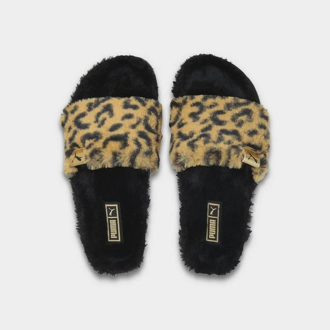 Women's Puma Leadcat 2.0 Fluff Safari Slide Sandals 商品