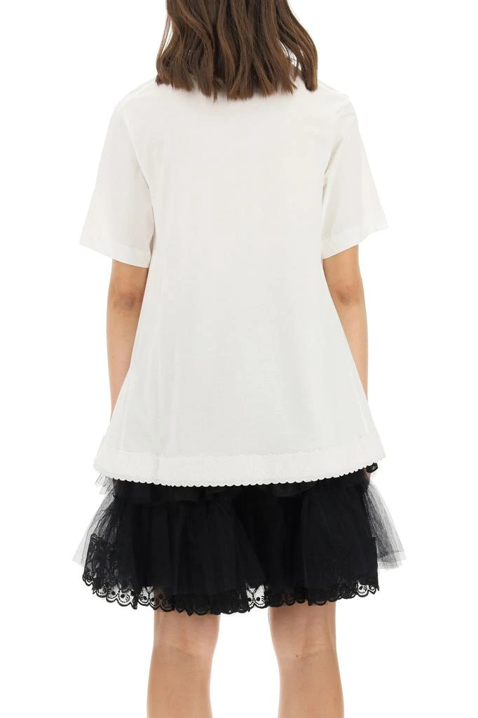 商品Simone Rocha|Simone rocha embellished a-line t-shirt,价格¥1676,第3张图片详细描述