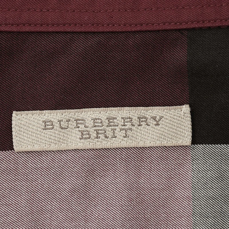 Burberry 博柏利 红色纯棉经典格纹男士衬衫IA 3942540 商品