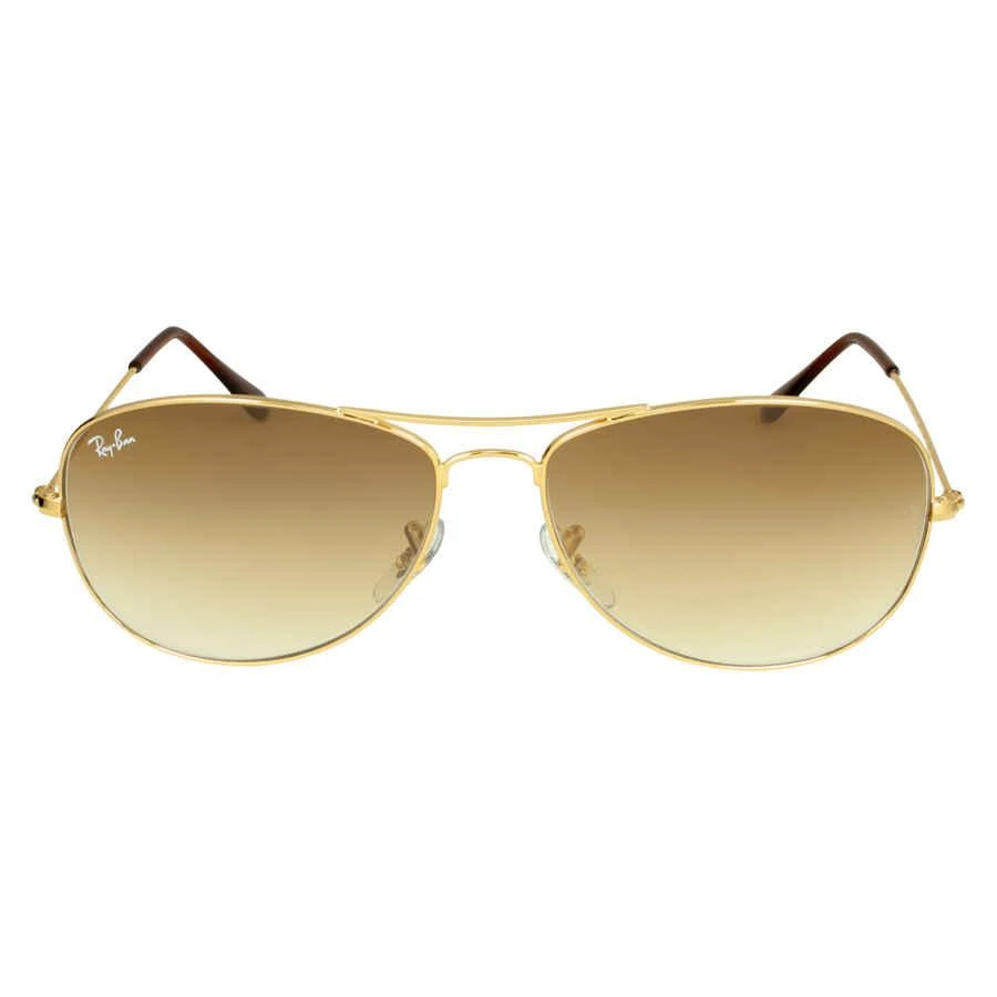 商品Ray-Ban|Cockpit Light Brown Gradient Pilot Men's Sunglasses RB3362 001/51 59,价格¥797,第1张图片