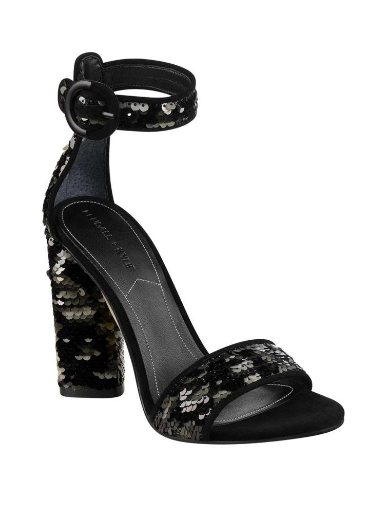 商品KENDALL & KYLIE|Giselle Sparkle High Heel Sandals,价格¥294,第1张图片