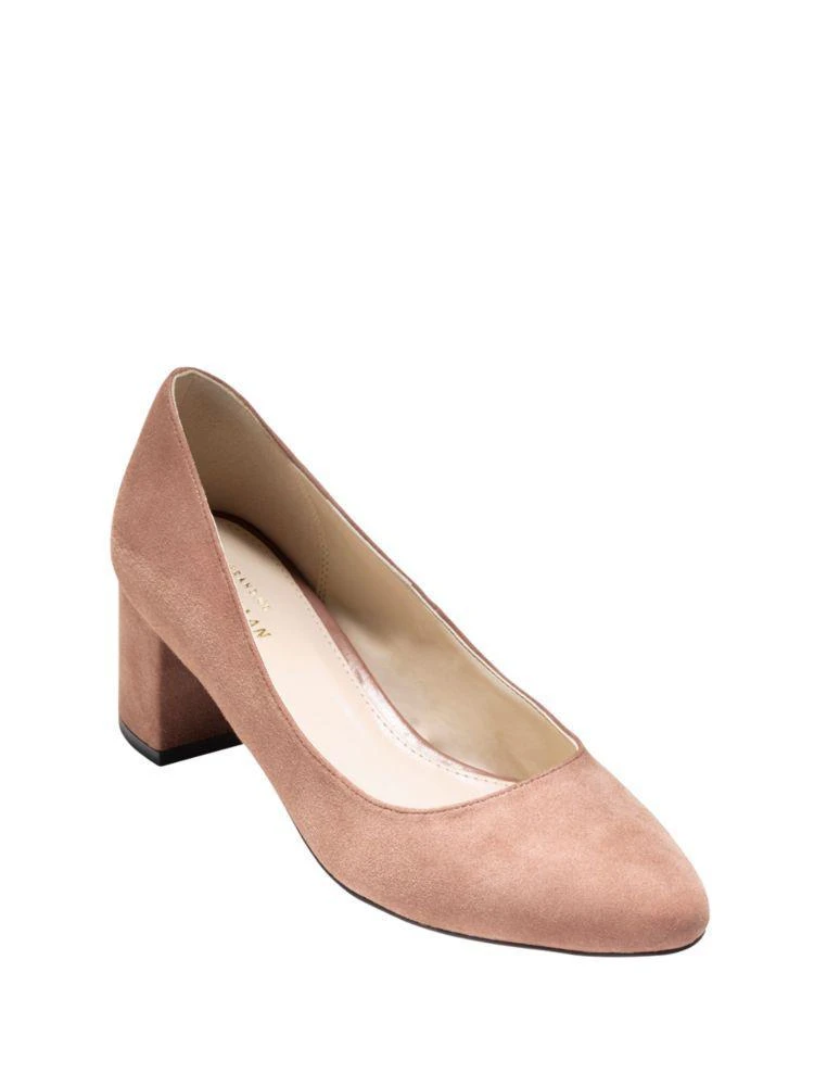 商品Cole Haan|Justine 麂皮高跟鞋,价格¥767,第2张图片详细描述