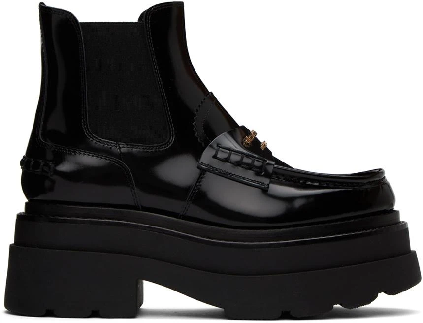 商品Alexander Wang|Black Carter Boots,价格¥3381,第1张图片