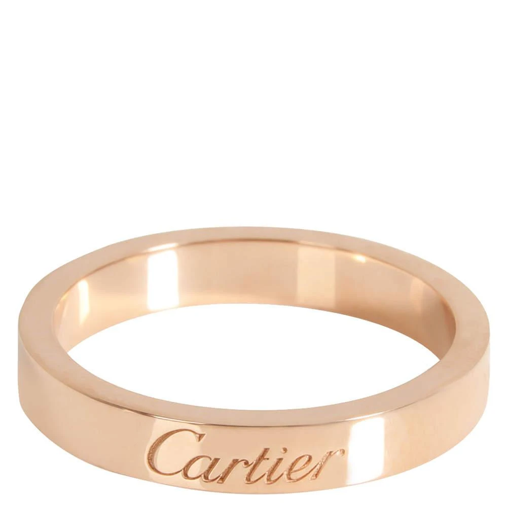 商品[二手商品] Cartier|Cartier C De Cartier Band in 18k Rose Gold,价格¥5380,第2张图片详细描述