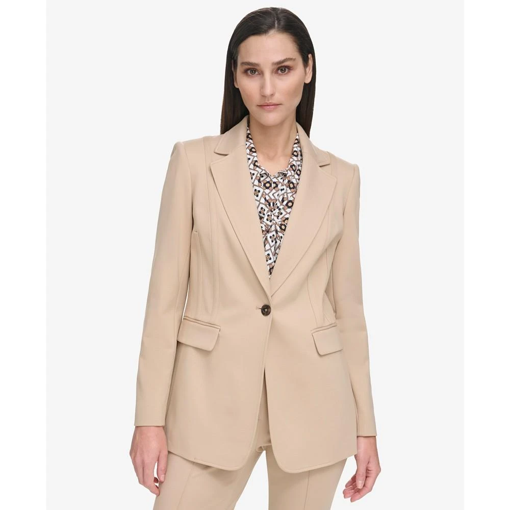 商品Tommy Hilfiger|Women's Seamed One-Button Blazer,价格¥1166,第1张图片