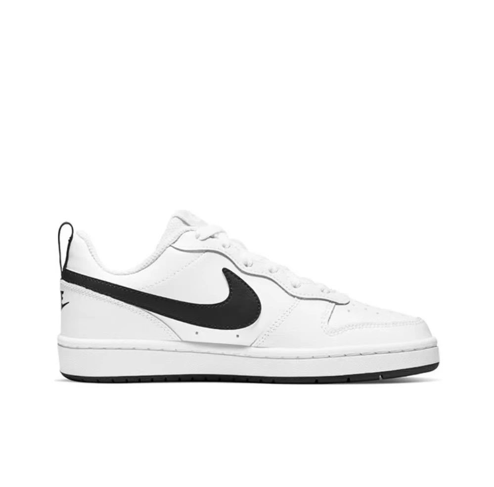 【享贝家】NIKE 低帮厚底防滑板鞋 男女同款 白黑  BQ5448104 商品