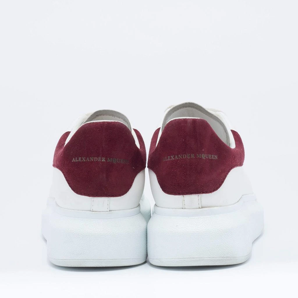 商品[二手商品] Alexander McQueen|Alexander McQueen White Leather Oversized Low Top Sneakers Size 35.5,价格¥1652,第5张图片详细描述