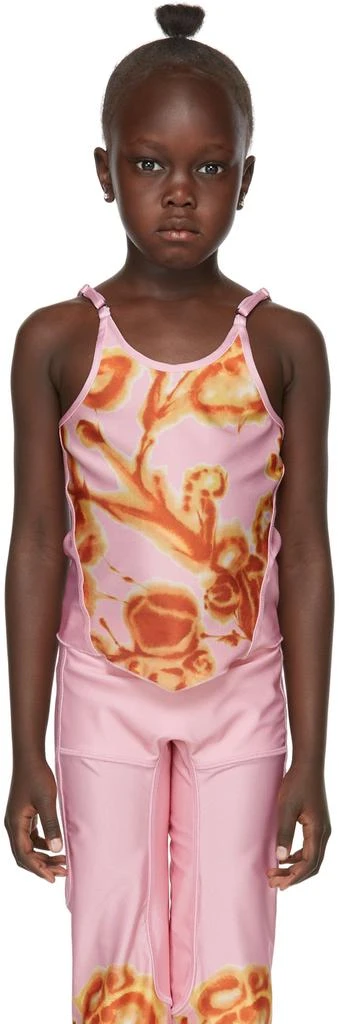 商品Charlotte Knowles|SSENSE Exclusive Kids Pink Halcyon Tank Top,价格¥2498,第2张图片详细描述
