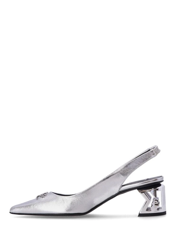 商品Karl Lagerfeld Paris|K-BLOK Metalik Slingback,价格¥1463,第2张图片详细描述