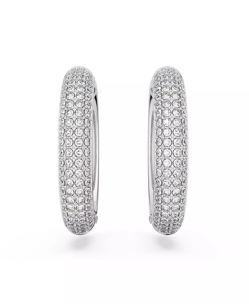 商品Swarovski|Crystal Pave Dextera Hoop Earrings,价格¥1021,第4张图片详细描述