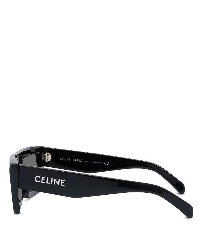 商品Celine|Monochroms Rectangular Sunglasses, 57mm,价格¥3159,第3张图片详细描述