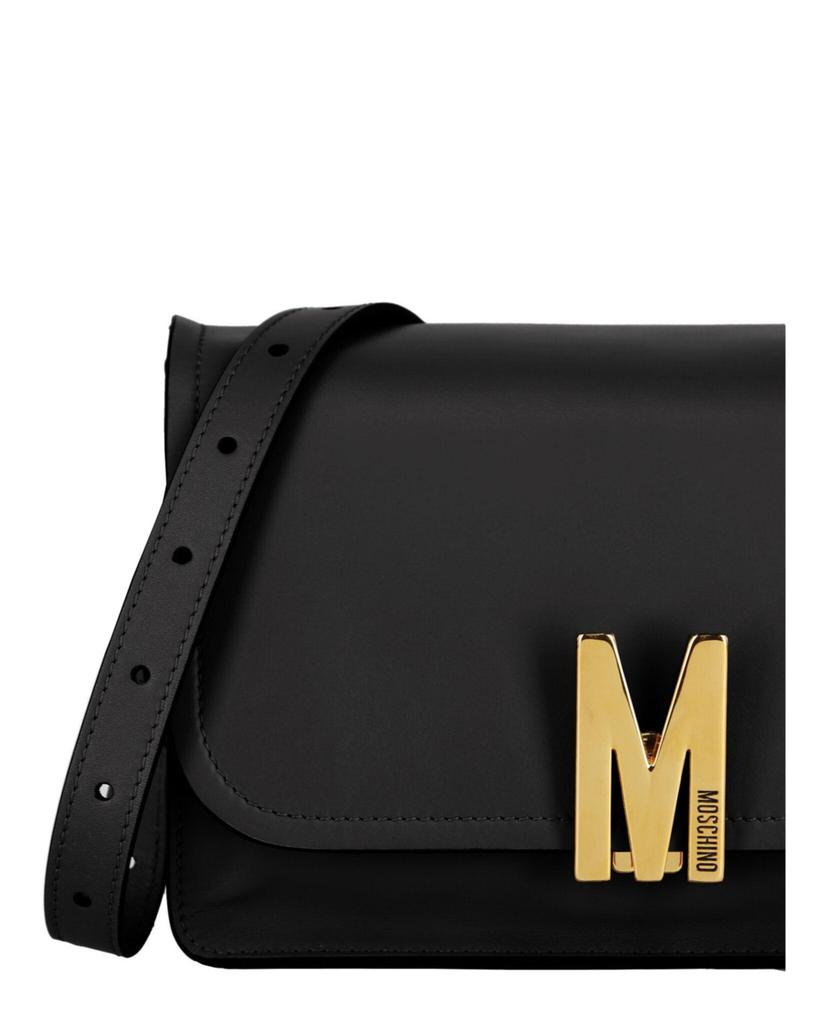 M-Plaque Leather Crossbody商品第3张图片规格展示