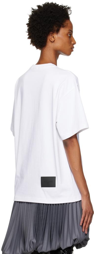 商品We11done|White Cursive T-Shirt,价格¥545,第5张图片详细描述