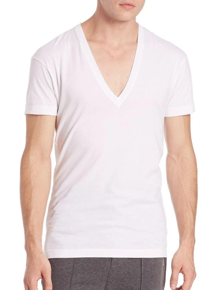 商品2(x)ist|Cotton V-Neck Tee,价格¥158,第1张图片