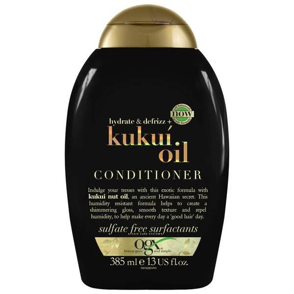 商品OGX|OGX Hydrate & Defrizz+ Kukui Oil Conditioner 385ml,价格¥79,第1张图片