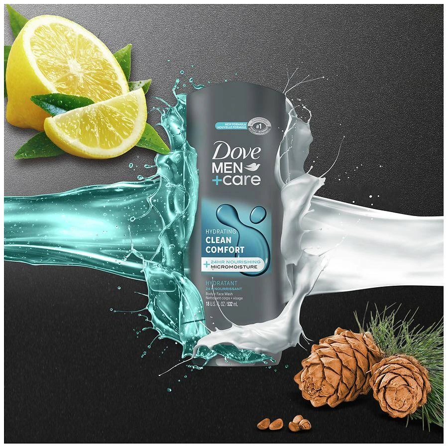 商品Dove|Body and Face Wash Hydrating Clean Comfort,价格¥60,第5张图片详细描述