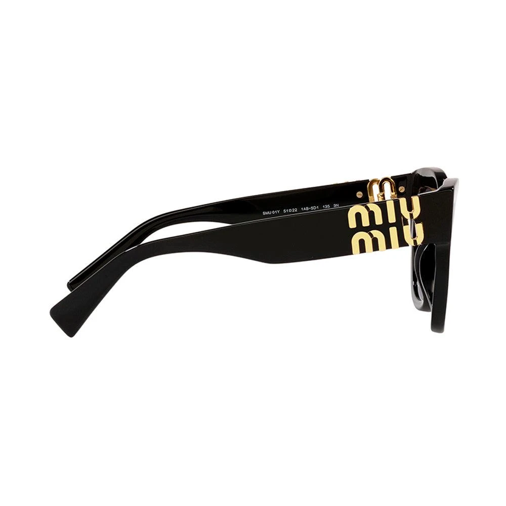 商品Miu Miu|Miu Miu  MU 01YS 1AB5D1 51mm Womens Cat-Eye Sunglasses,价格¥1443,第1张图片
