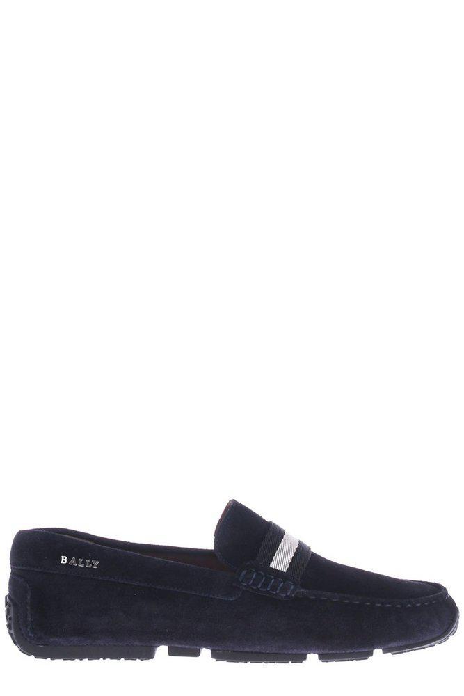 商品Bally|Bally Pearce Round-Toe Loafers,价格¥2101,第1张图片