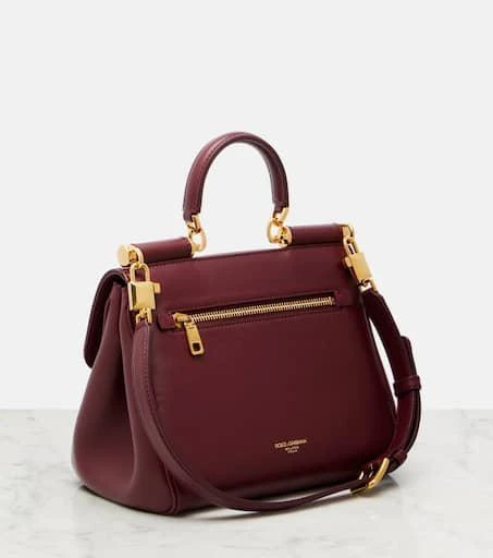商品Dolce & Gabbana|Sicily M号皮革托特包,价格¥29477,第4张图片详细描述