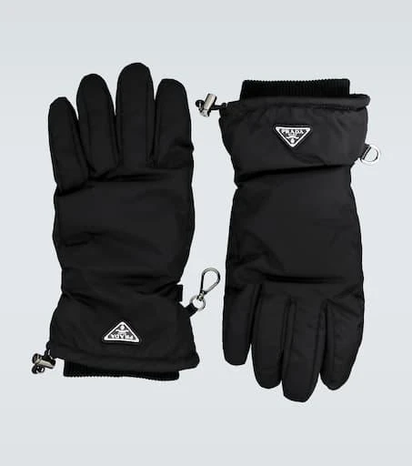 商品Prada|Nylon gloves with logo,价格¥5566,第1张图片