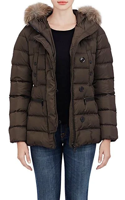 商品Moncler|Genette Fur-Trimmed Puffer羽绒服,价格¥12809,第5张图片详细描述