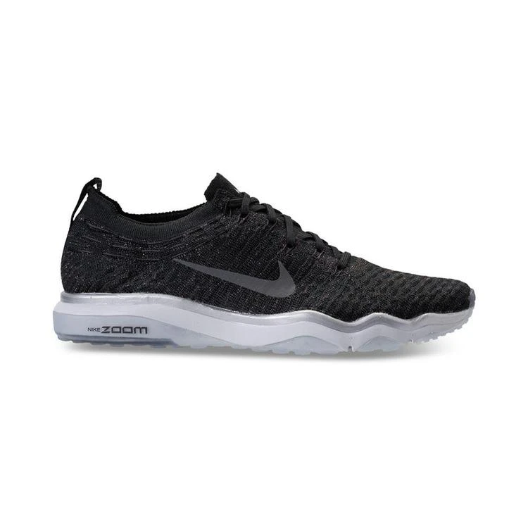 商品NIKE|Women's Air Zoom Fearless Flyknit Metallic Running Sneakers from Finish Line,价格¥611,第2张图片详细描述