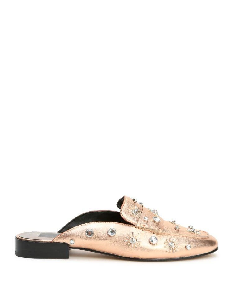 商品Dolce Vita|Dolce Vita Maura Embellished Leather Mules ,价格¥829,第2张图片详细描述