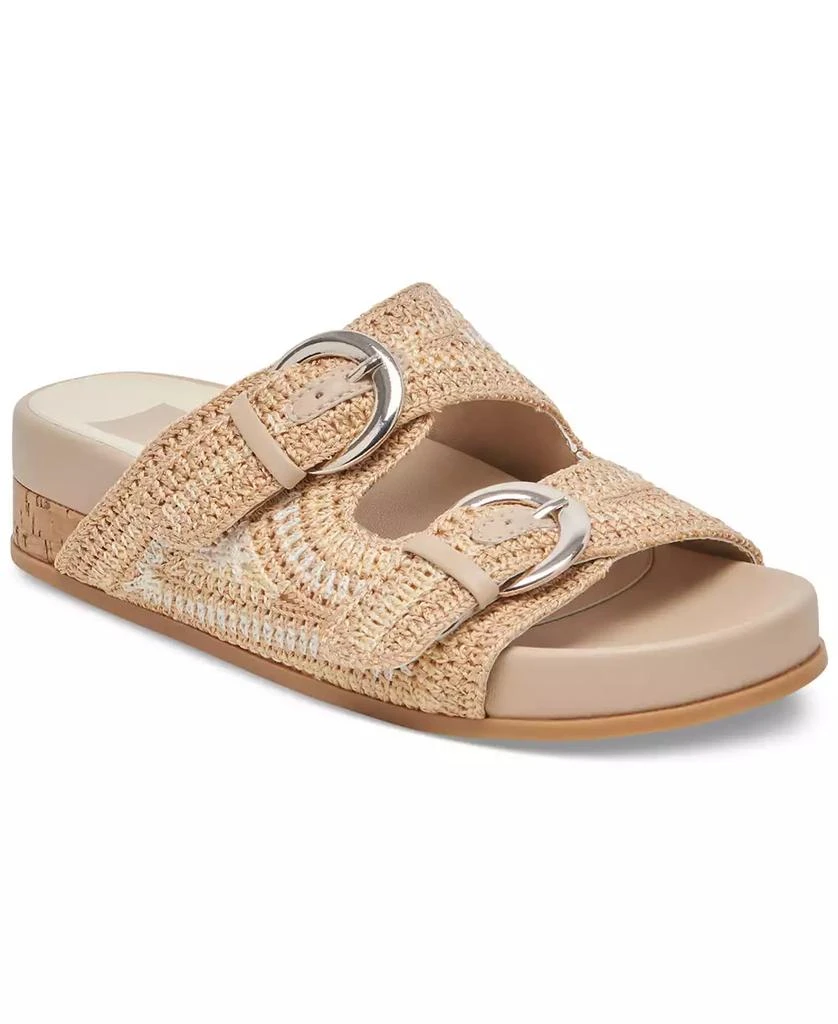 商品Dolce Vita|Women's Ralli Buckled Stitch Footbed Sandals,价格¥1047,第1张图片