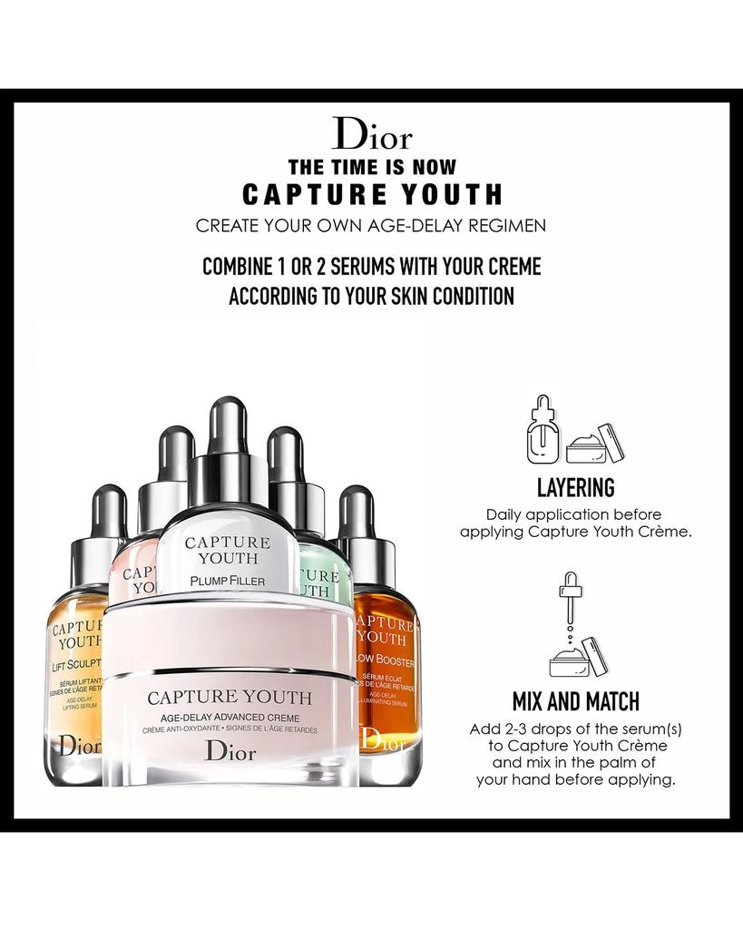 商品Dior|Capture Youth Glow Booster Age Delay Illuminating Serum, 1 oz,价格¥850,第4张图片详细描述