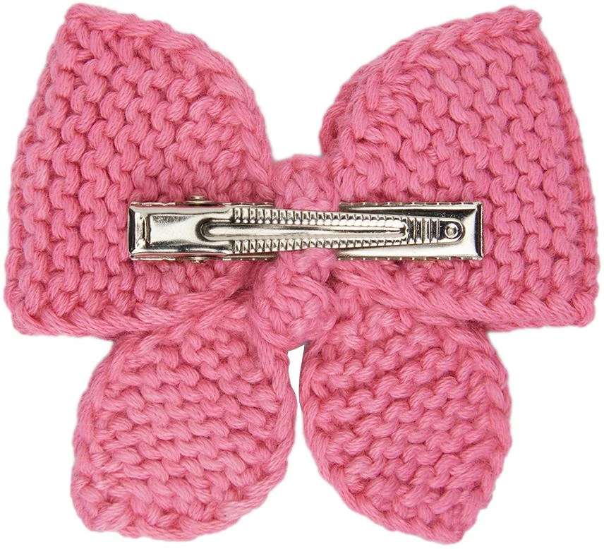 商品Misha & Puff|Kids Pink Medium Puff Hair Clip,价格¥86,第2张图片详细描述