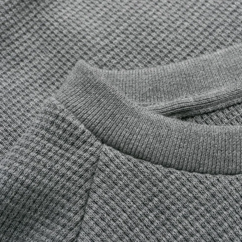 商品Thom Browne|THOM BROWNE 男士灰色圆领棉质卫衣 MJT205A-06452-035,价格¥5038,第1张图片