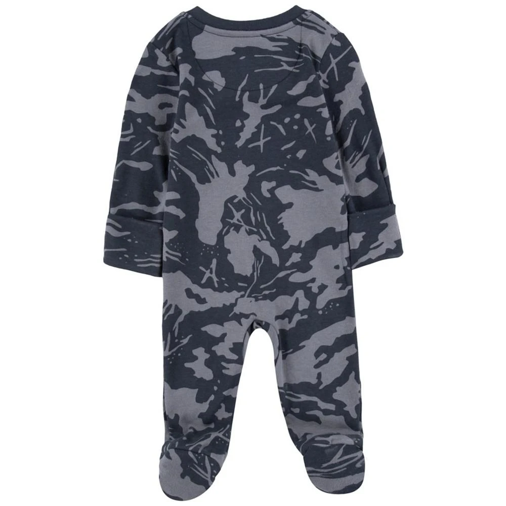 商品NIKE|Baby Boys Long Sleeve Full Zip Footed Coverall,价格¥150,第2张图片详细描述