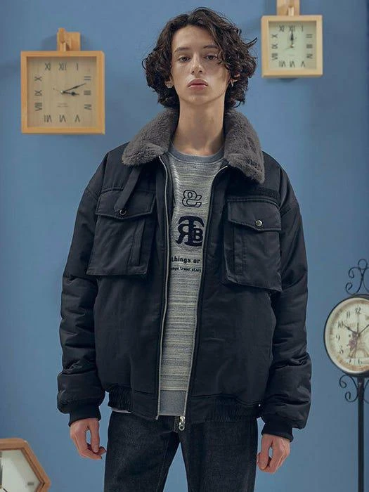 商品LIBERTENG|Soft Heat Padded Jacket Black,价格¥1037,第3张图片详细描述
